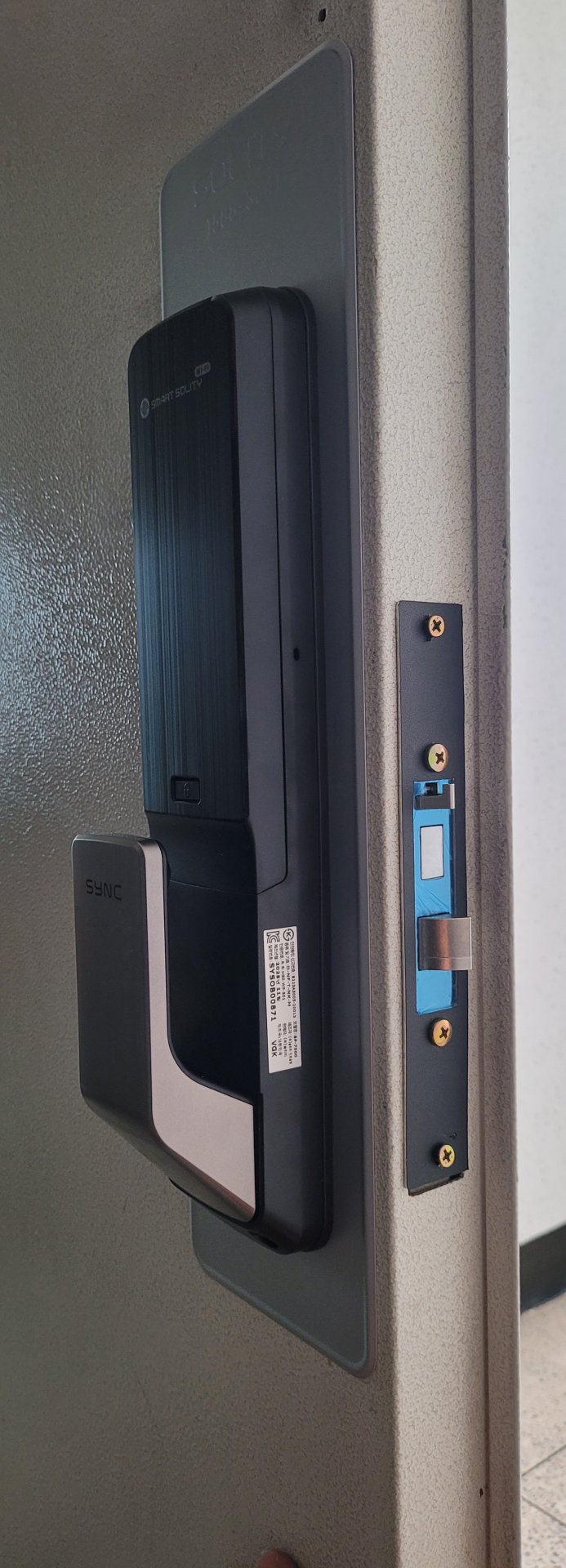 학마을서해아파트 도어락 - 솔리티 SP-7000 완료 디테일