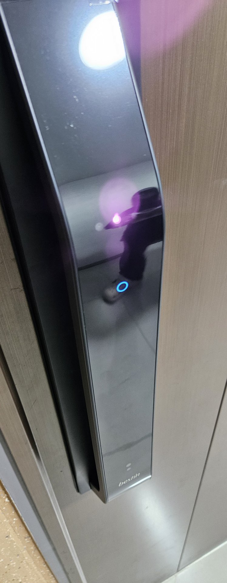 청라한화꿈에그린메카우스 도어락 - 베스틴 IDL-401R 디테일컷