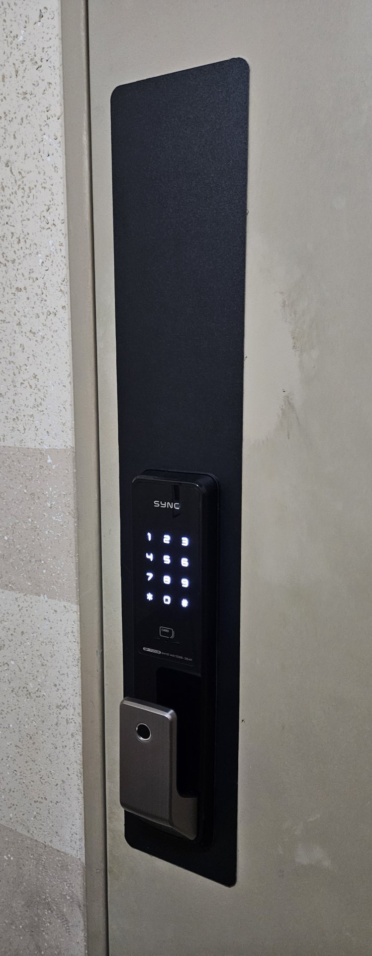김포 운양동 한강신도시롯데캐슬 도어락 - 솔리티 SP-7000B IoT 도어락