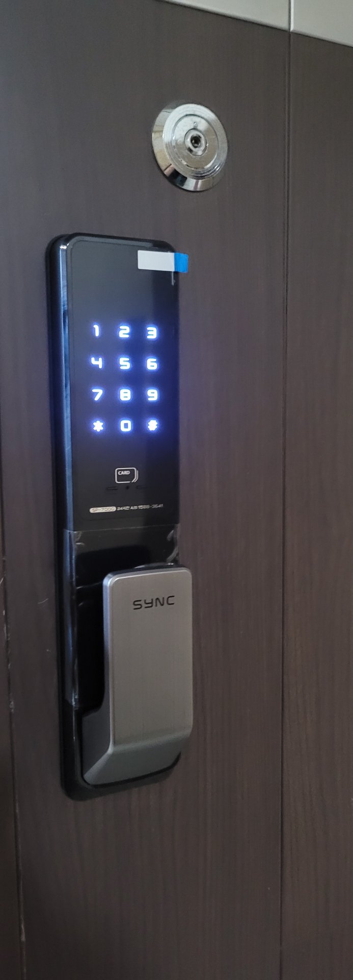 용산 벽산메가트리움 아파트 도어락 교체 연동기 설치