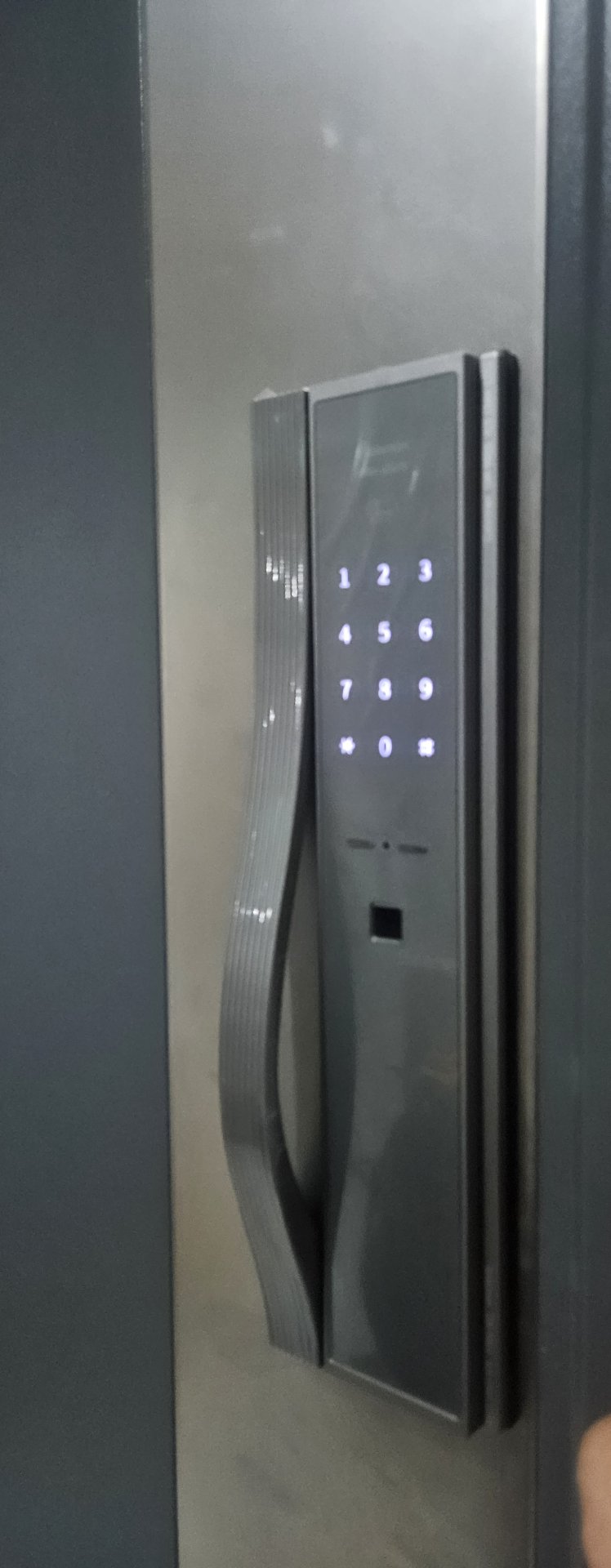 영등포SK리더스뷰 도어락 - 게이트맨 GM-900S 도어락개조설치